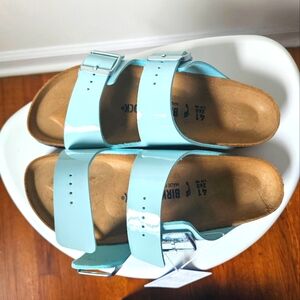 Arizona sandals patent surf green sz 41 Birkenstock